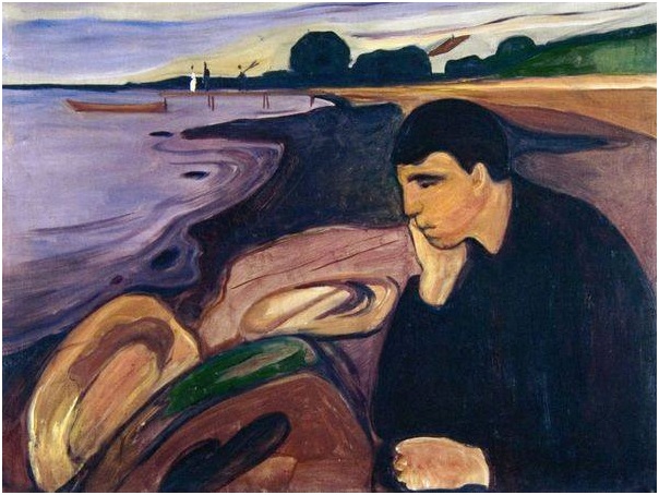 Edvard Munch, Malinconia (1894)